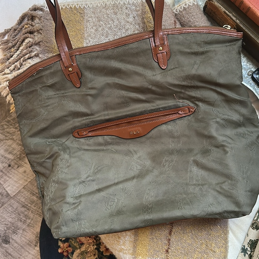 Vintage Lauren Ralph Lauren tote - Picture 3 of 4
